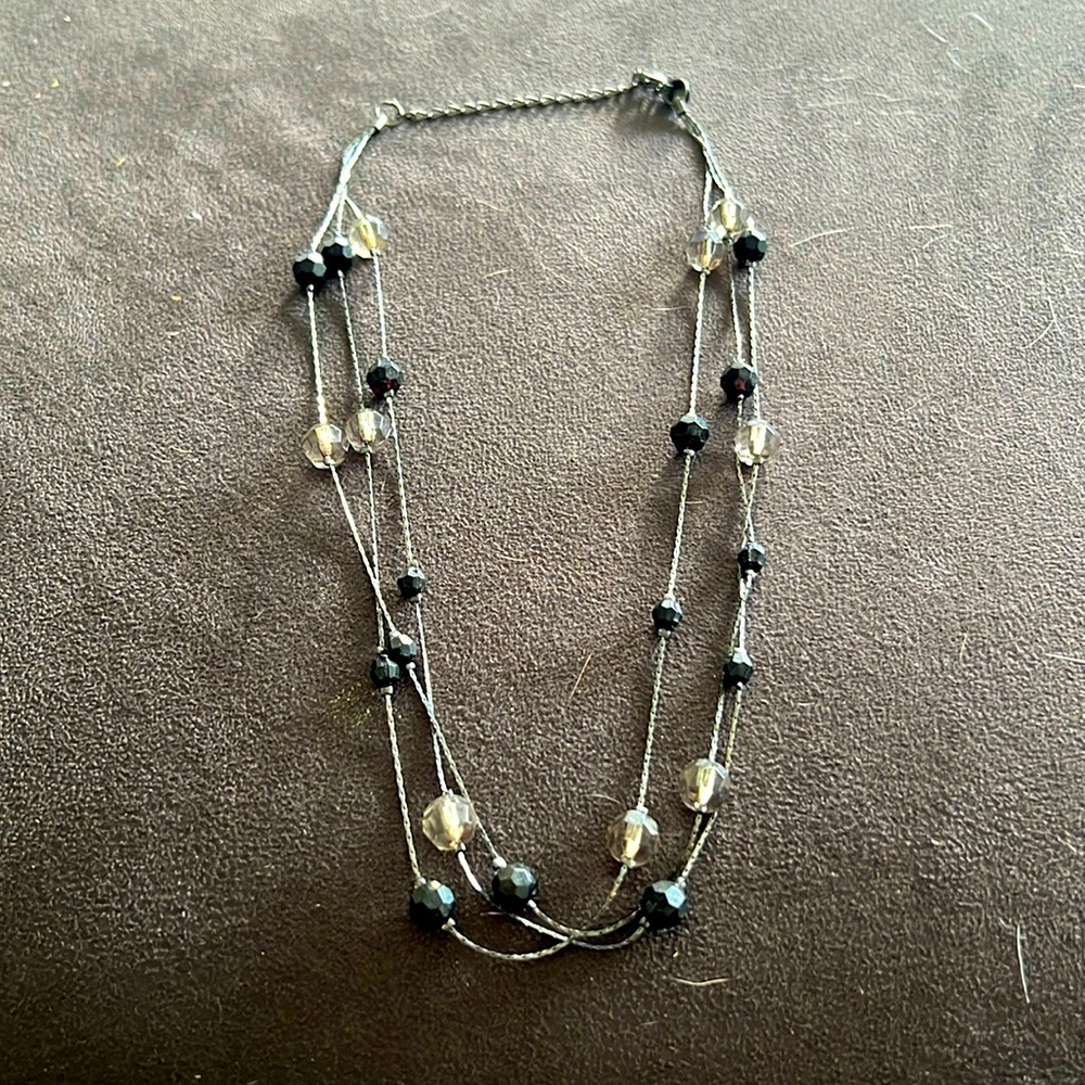 Black beaded Necklace